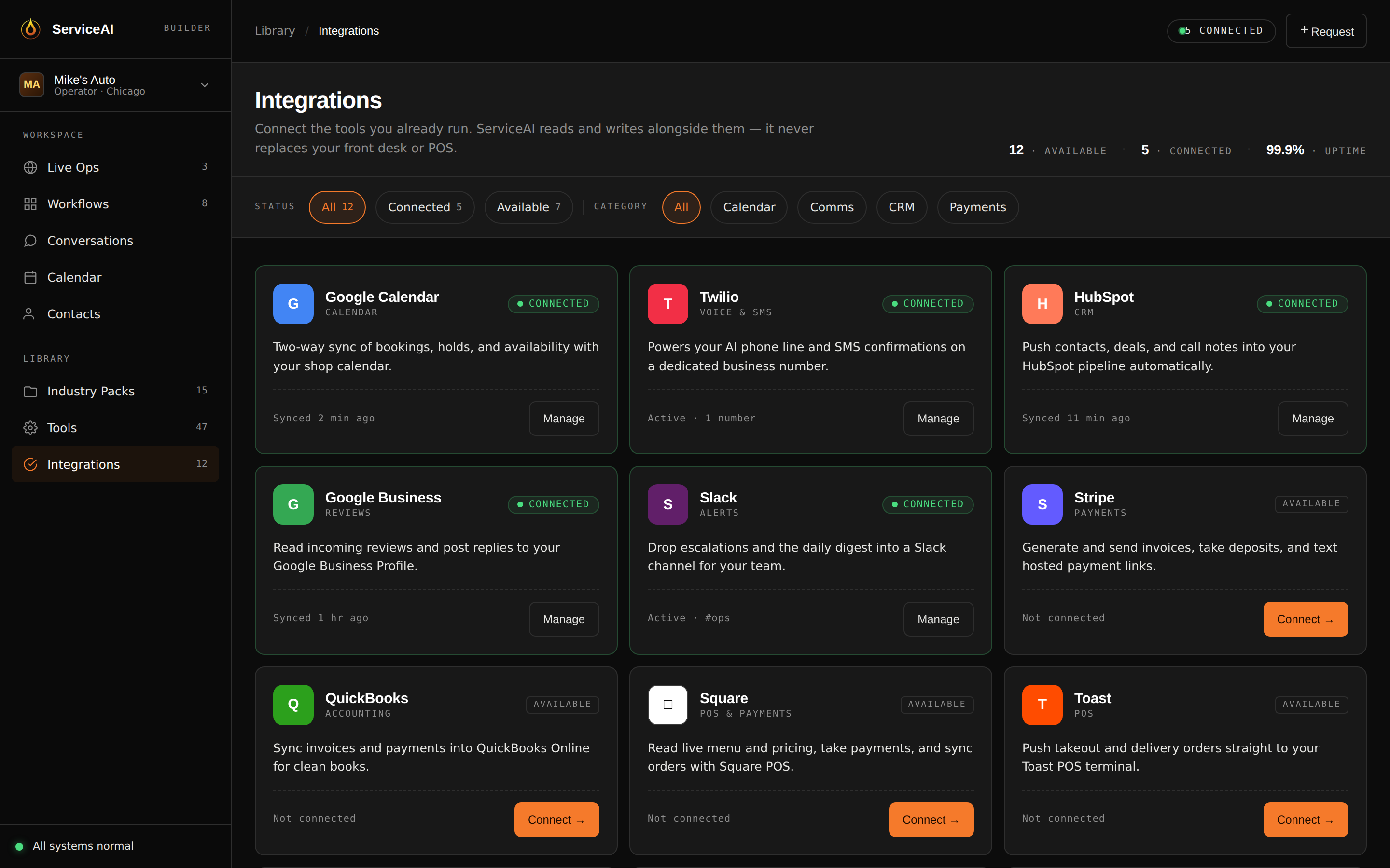 Integrations